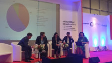 The panel discussion was the first taking place at the Sustainability Keynote Theatre this year